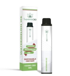 CBD Disposable Vape – Watermelon Ice (1500mg)