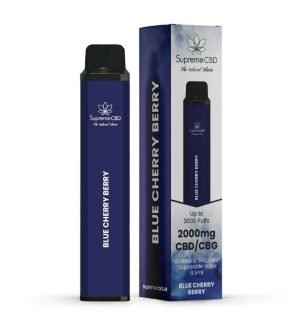 CBD Disposable Vape – Blue Cherry Berry (2000mg)
