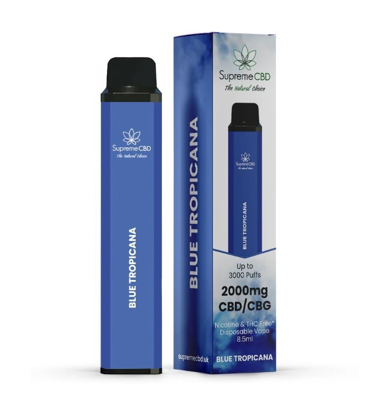 CBD Disposable Vape – Blue Tropicana (2000mg)