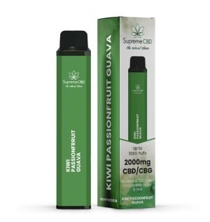 CBD Disposable Vape – Kiwi Passionfruit Guava (2000mg)