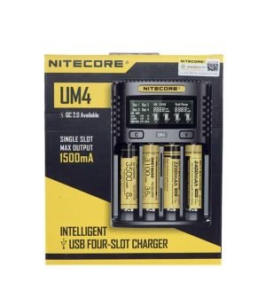 FOUR SLOT BATTERY NITECORE UM4 CHARGER