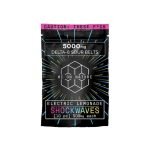 THC GUMMIES – DELTA 8 GUMMIES – ELECTRIC LEMONADE SHOCKWAVES SOUR BELTS – 500MG – BY HI ON NATURE