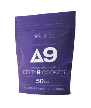 DELTA 9 THC COOKIES – DOUBLE CHOCOLATE – KÜRIBL