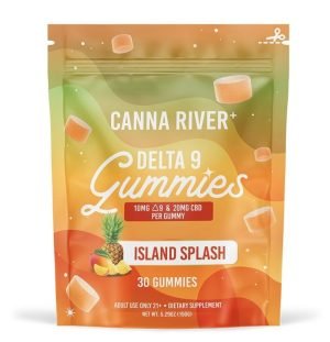 DELTA 9 THC GUMMIES WITH CBD – ISLAND SPLASH – CANNA RIVER
