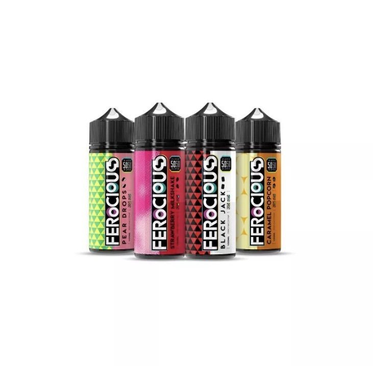 4x Candy & Sweets Ferocious | 50/50 Shortfill Bundle