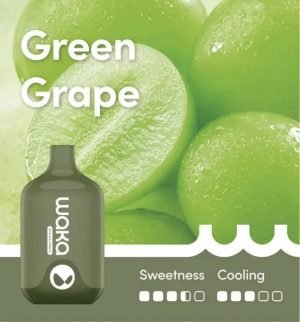 WAKA SMASH & GREEN GRAPE 6000 Puffs Disposable Vape