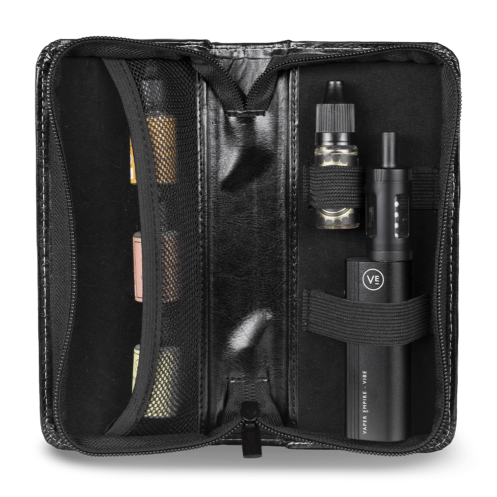 Vaper Empire Leather Vape Carry Case & E-Cig Carrying Pouch - Image 4