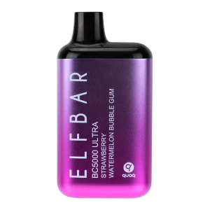 STRAWBERRY WATERMELON BUBBLE GUM ELF BAR ULTRA